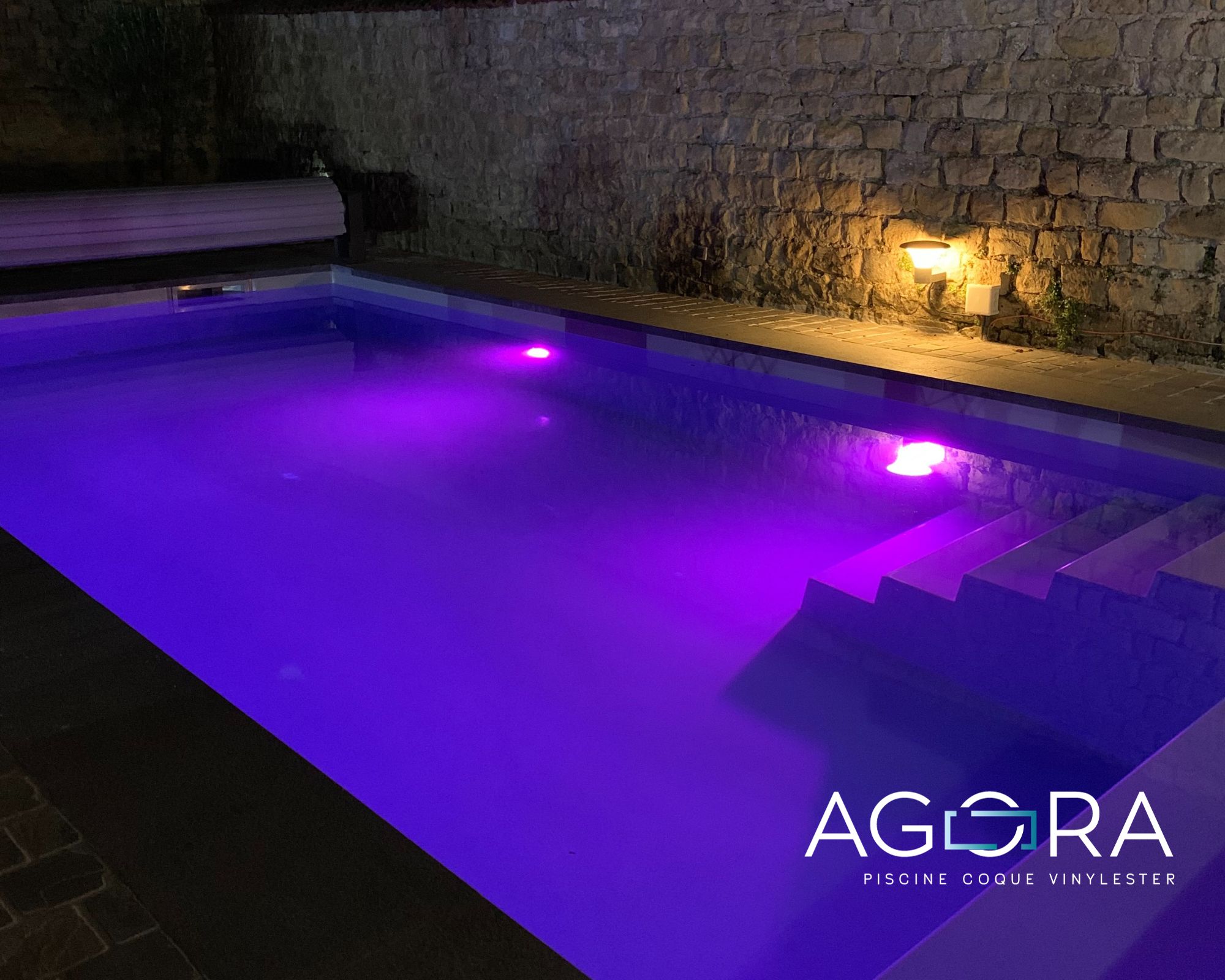 Piscine lumière